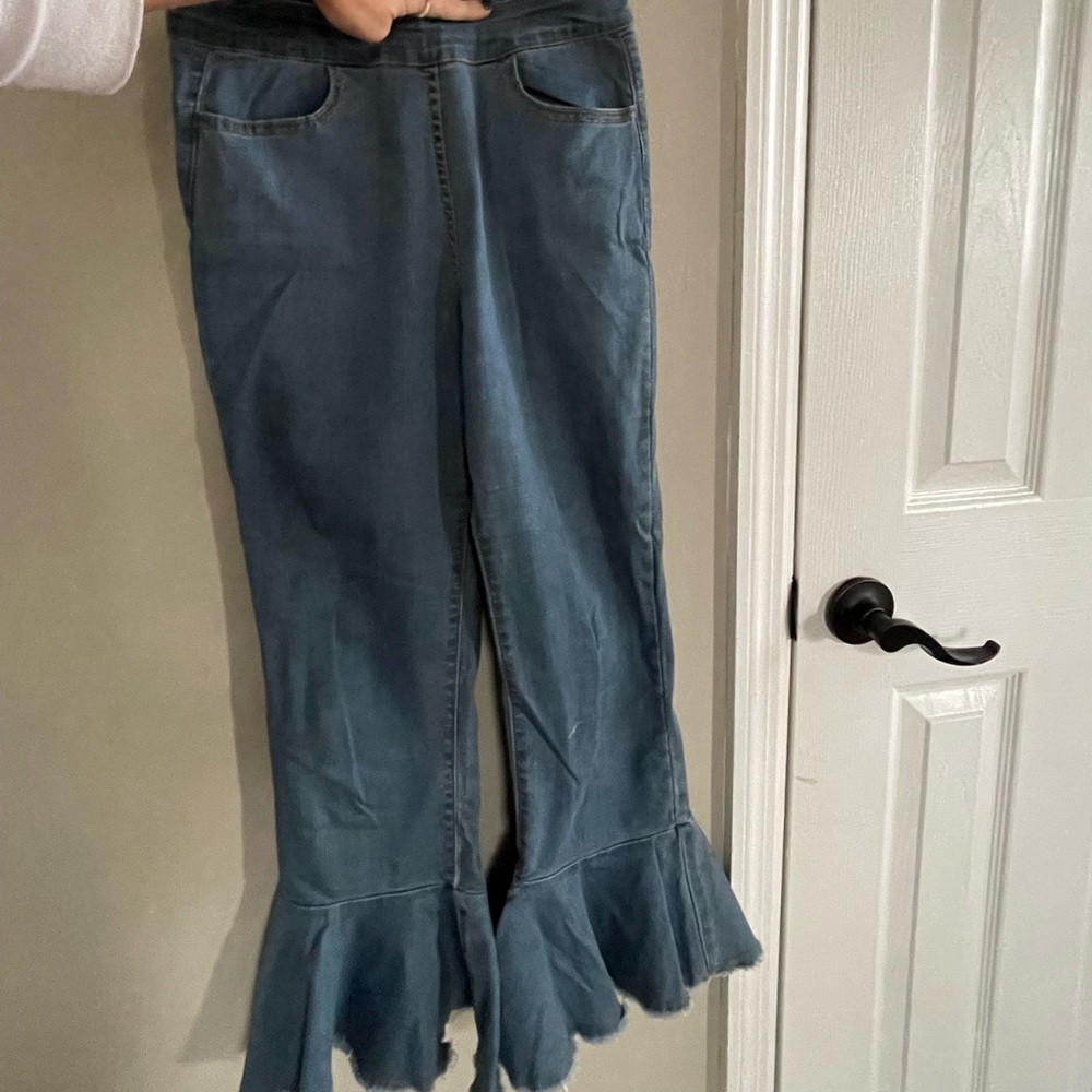 Groovy high waisted stretchy jeans